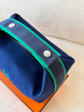 Load image into Gallery viewer, HERMÉS Bride-a-Brac PM Case / Marine Blue