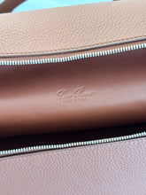 Load image into Gallery viewer, LORO PIANA Extra Pocket L27 Grained Calfskin Bag in Kummel/Antique Silver