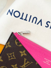 Load image into Gallery viewer, LOUIS VUITTON 2025 Monogram Canvas Zippy Coin Purse /Pondichery Pink
