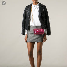 Load image into Gallery viewer, SAINT LAURENT Metallic Pink Mini Duffle Bag