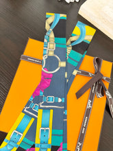 Load image into Gallery viewer, HERMES Silk Twilly Bandeau Set - Multicolour