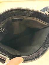 Load image into Gallery viewer, GUCCI Unisex GG Monogram Messenger Crossbody Bag / Black