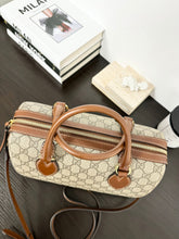 Load image into Gallery viewer, ▪️SOLD▪️GUCCI GG Supreme Canvas Small Boston Bag in Beige/Brown