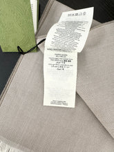 Load image into Gallery viewer, GUCCI 2023 Unisex Half GG Logo Wool Scarf - Beige/Ivory