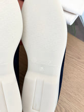 Load image into Gallery viewer, LORO PIANA Women’s Open Walk Suede Booties in Argo Blue Melane - EU38