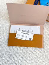 Load image into Gallery viewer, LOUIS VUITTON Pool Blue Monogram Heritage Double Card Holder / Blue lagoon