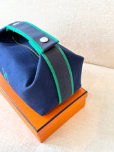 Load image into Gallery viewer, HERMÉS Bride-a-Brac PM Case / Marine Blue
