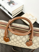 Load image into Gallery viewer, ▪️SOLD▪️GUCCI GG Supreme Canvas Small Boston Bag in Beige/Brown