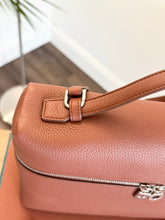 Load image into Gallery viewer, LORO PIANA Extra Pocket L27 Grained Calfskin Bag in Kummel/Antique Silver