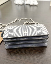 Load image into Gallery viewer, BURBERRY Small Zebra Pattern Leather Crossbody Bag