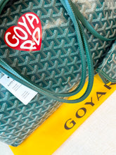 Load image into Gallery viewer, π NEW! 2025 GOYARD Saint Louis GM Canvas Leather Tote Bag / Green