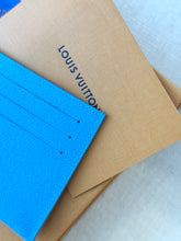 Load image into Gallery viewer, đź’™NEW!!  LOUIS VUITTON 2025 Canvas Credit Card Holder / Gaston Blue