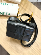 Load image into Gallery viewer, BOTTEGA VENETA Candy Cassette Mini Crossbody Bag in Black