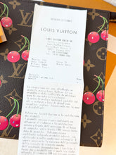 Load image into Gallery viewer, π LOUIS VUITTON LV x TM Takashi Murakami Monogram Cherry Toiletry Pouch