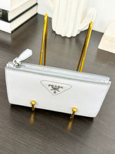 Load image into Gallery viewer, PRADA Large Leather Wallet in Pale Blue