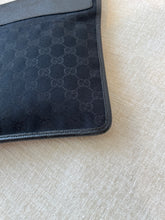 Load image into Gallery viewer, GUCCI Unisex GG Monogram Messenger Crossbody Bag / Black