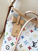 Load image into Gallery viewer, LOUIS VUITTON 2025 LV x TM Takashi Murakami CarryAll PM Monogram Shoulder Bag