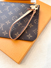 Load image into Gallery viewer, π LOUIS VUITTON 2025 LV x TM Takashi Murakami Monogram Pochette Wristlet Pouch