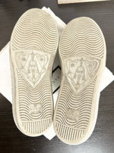 Load image into Gallery viewer, GUCCI Women’s New Ace Low Top Sneaker - Silver Metallic - EU36