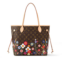 Load image into Gallery viewer, LOUIS VUITTON 2025 LV x TM Takashi Murakami Neverfull MM Monogram Tote