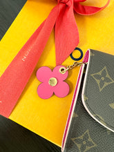 Load image into Gallery viewer, LOUIS VUITTON Monogram Bloom Flower Emilie Wallet in Fuchsia