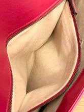 Load image into Gallery viewer, GUCCI GG Marmont Large Shoulder Bag in Hibiscus Red
