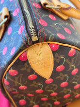 Load image into Gallery viewer, LOUIS VUITTON LV x TM Takashi Murakami Monogram Cherry Speedy 25