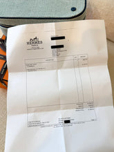 Load image into Gallery viewer, ✨NEW✨Hermes Escale Cosmetic Case / Marine