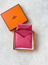 Load image into Gallery viewer, HERMES 2023 Bastia Change Purse / Epsom / Rose Azalee