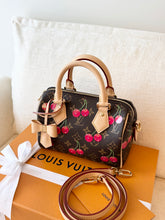 Load image into Gallery viewer, 🍒 LOUIS VUITTON LV x TM Takashi Murakami Monogram Cherry Speedy Bandoulière 20