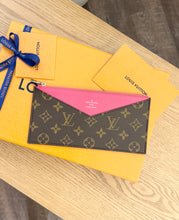 Load image into Gallery viewer, LOUIS VUITTON 2024 Monogram Canvas Zippy Coin Purse in Pondichery Pink