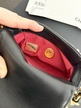 Load image into Gallery viewer, ▪️SOLD▪️CHANEL 2021 Calfskin Quilted Mini Framing Chain Crossbody Bag in Black