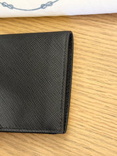 Load image into Gallery viewer, PRADA Men’s Saffiano Bi-Fold Wallet in Black