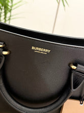 Load image into Gallery viewer, BURBERRY Mini Banwell Tote Bag in Black