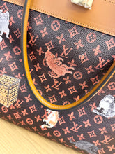 Load image into Gallery viewer, • LIMITED EDITION • LOUIS VUITTON Catogram City Steamer Cabas XXL Tote Bag