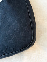 Load image into Gallery viewer, GUCCI GG Monogram Canvas Medium Charmy Hobo Bag / Black