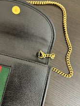 Load image into Gallery viewer, ▪️SOLD▪️GUCCI Mini Rajah Chain Crossbody Bag in Black