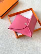Load image into Gallery viewer, HERMES 2023 Bastia Change Purse / Epsom / Rose Azalee