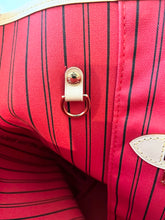 Load image into Gallery viewer, LOUIS VUITTON 2024 Monogram Neverfull MM Monogram Tote / Cherry