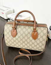 Load image into Gallery viewer, ▪️SOLD▪️GUCCI GG Supreme Canvas Small Boston Bag in Beige/Brown