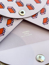 Load image into Gallery viewer, HERMES 2025 Calvi Duo Suitcase "Valises" Printed Swift Leather / Mauve Pale