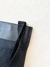 Load image into Gallery viewer, GUCCI Unisex GG Monogram Messenger Crossbody Bag / Black
