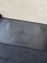Load image into Gallery viewer, GUCCI Unisex GG Monogram Messenger Crossbody Bag / Black