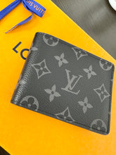Load image into Gallery viewer, LOUIS VUITTON Damier Graphite Canvas Slender Wallet