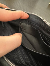 Load image into Gallery viewer, ▪️SOLD▪️PRADA Mini Bandoliera In Pelle City Calf Chain Crossbody Bag - Nero