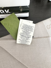 Load image into Gallery viewer, GUCCI 2023 Unisex Half GG Logo Wool Scarf - Beige/Ivory