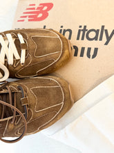 Load image into Gallery viewer, New Balance X Miu Miu Women’s 530 SL Suede Sneakers in Cinnamon / EU 38