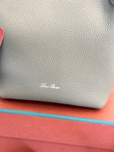 Load image into Gallery viewer, LORO PIANA 2024 Grained Calfskin Micro Bale Crossbody Bag in Green