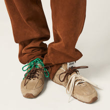 Load image into Gallery viewer, New Balance X Miu Miu Women’s 530 SL Suede Sneakers in Ecru / EU 38