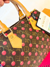 Load image into Gallery viewer, LOUIS VUITTON LV x TM Takashi Murakami Monogram Cherry Speedy 25
